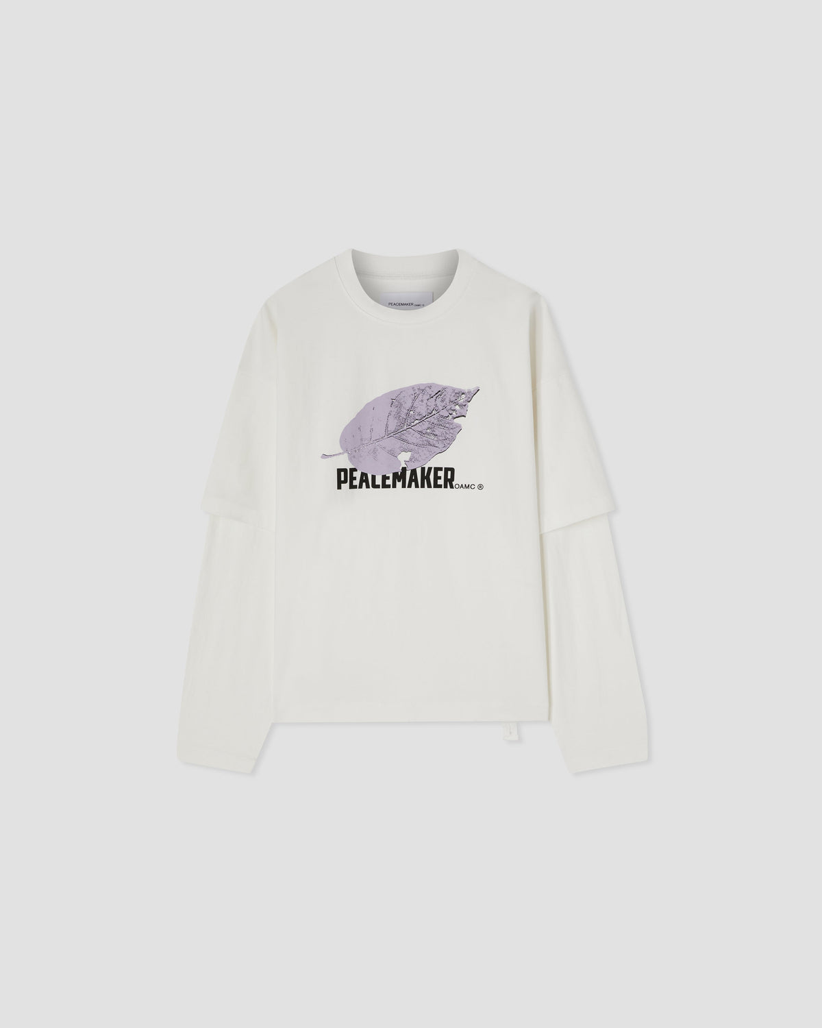 Peacemaker Leaf Double Layer Boxy Tshirt - OAMC Peacemaker