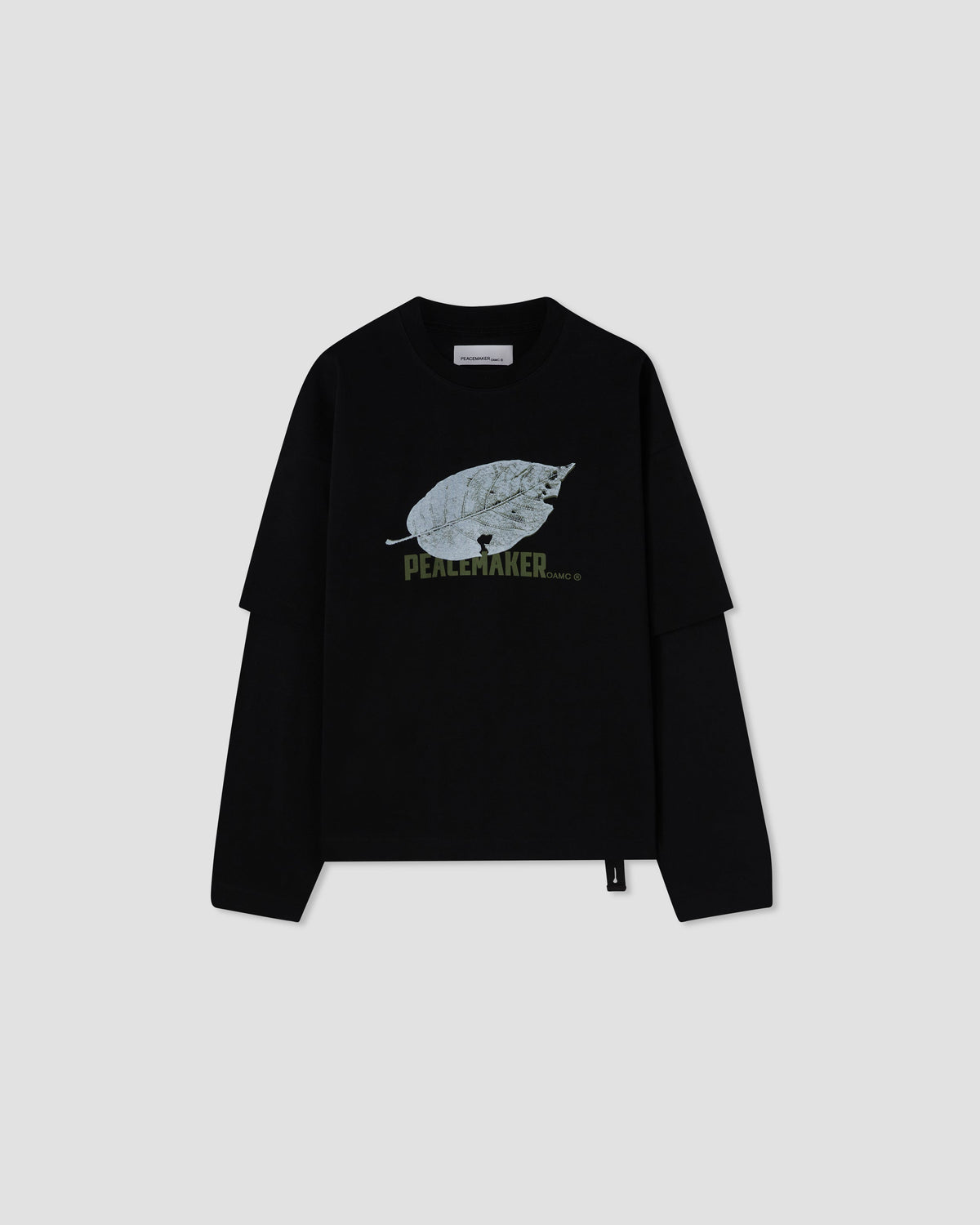 Peacemaker Leaf Double Layer Boxy Tshirt - OAMC Peacemaker