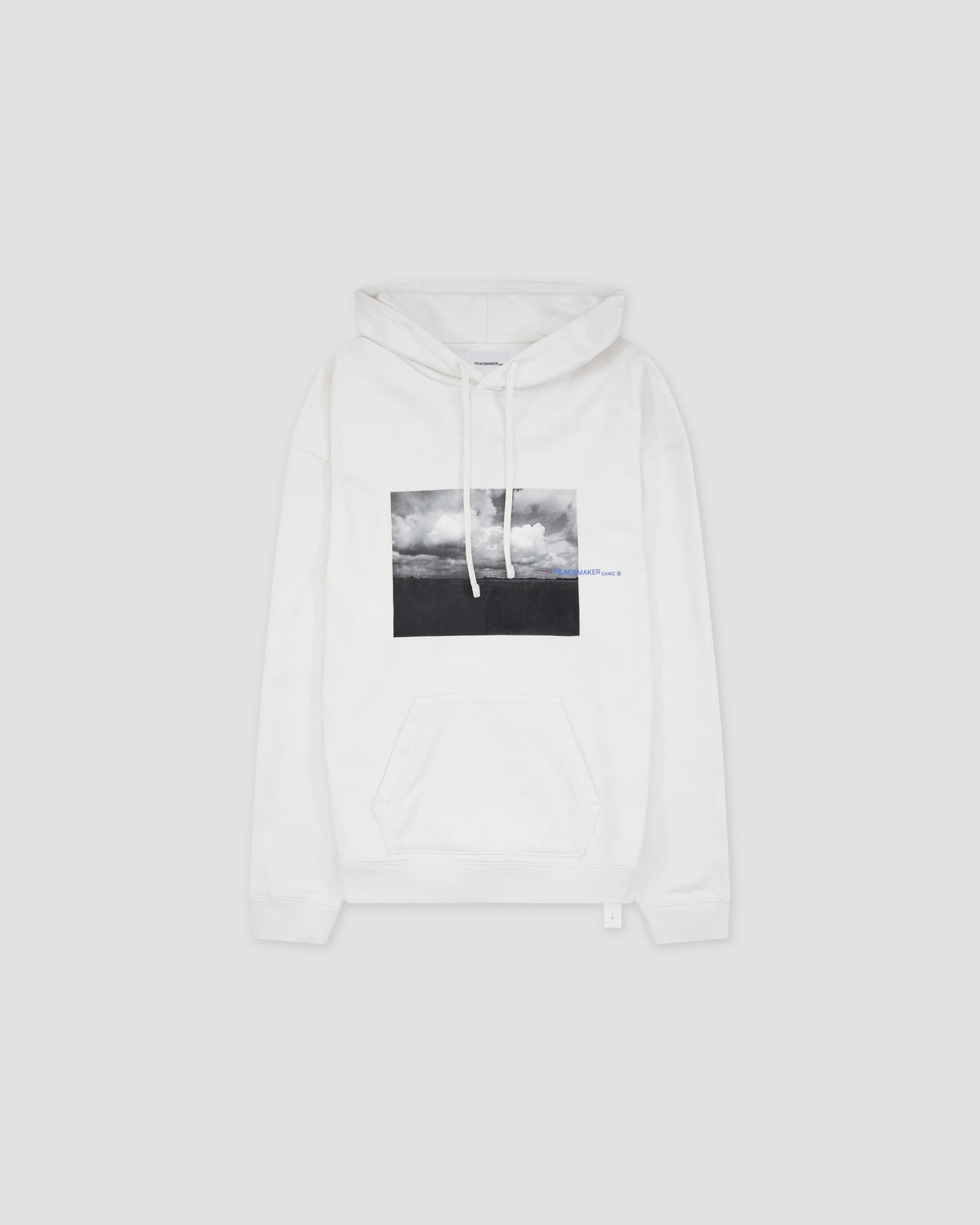 Loose Fit Hoodie Star Print White - OAMC Peacemaker