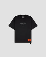 Loose Fit Tshirt Landart 02  Print Black - OAMC Peacemaker